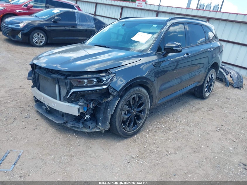 2023 Kia Sorento, Right Front, IAAI, VIN 5XYRKDLF0PG239609 — photo 2