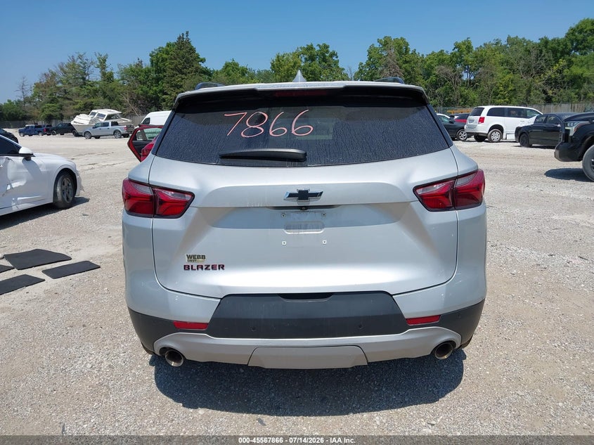 CHEVROLET BLAZER 2021 VIN 3GNKBCRS6MS507435