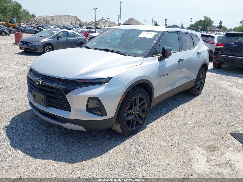 CHEVROLET BLAZER 2021 VIN 3GNKBCRS6MS507435