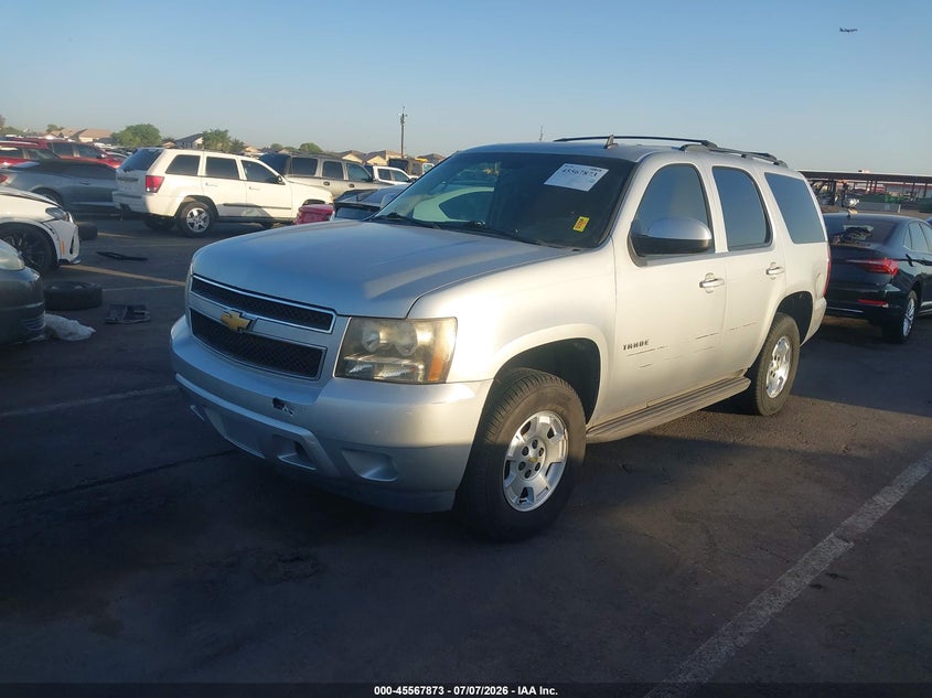 2013 Chevrolet Tahoe, Rear, IAAI, VIN 1GNSCAE09DR146548 — photo 2