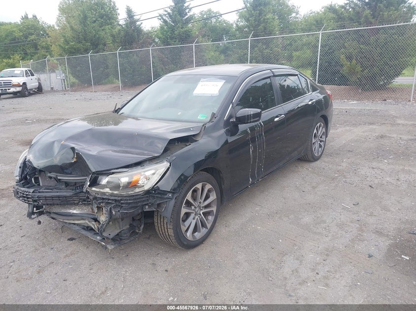 1HGCR2F51EA002912 2014 Honda Accord Sport photo 1