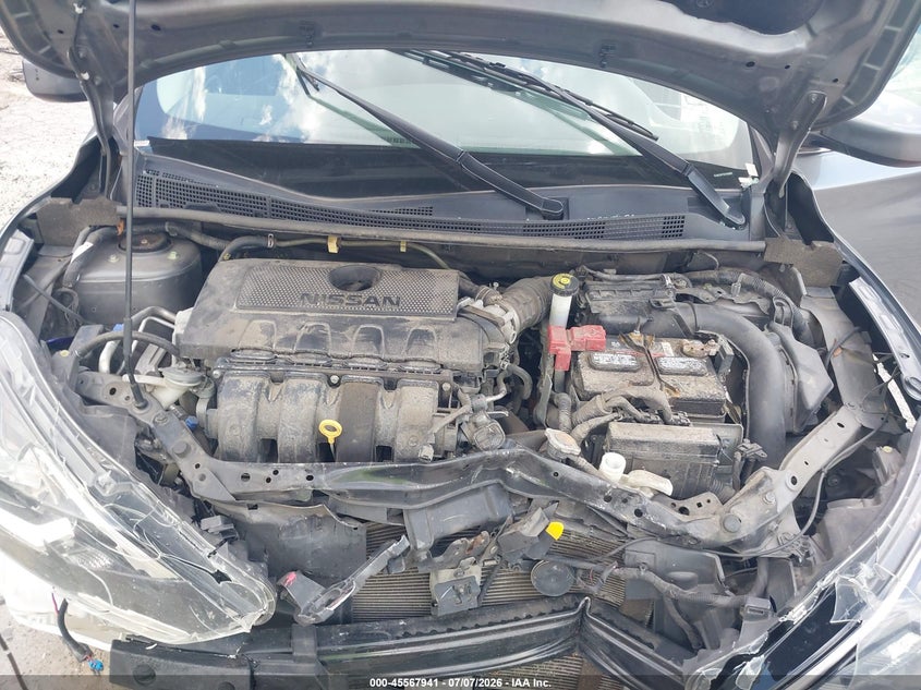 2019 NISSAN SENTRA SEDAN 1.8L I-4 DOHC, VVT, 124HP