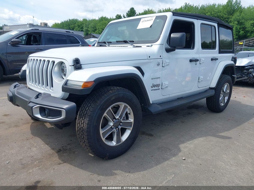 2021 Jeep Wrangler Unlimited Sahara 4x4 1C4HJXEN2MW548971 photo 1