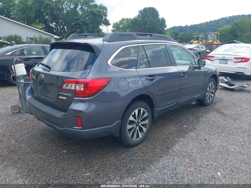 Vin: 4s4bsbnc9f3336430, lot: 46066357, subaru outback 2.5i limited 20154