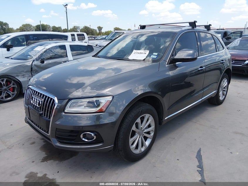 Vin: wa1l2afp8ga065176, lot: 46066367, audi q5 2.0t premium 20162