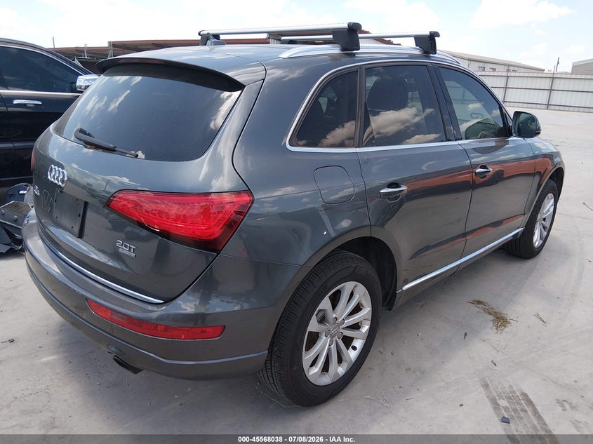 Vin: wa1l2afp8ga065176, lot: 46066367, audi q5 2.0t premium 20164