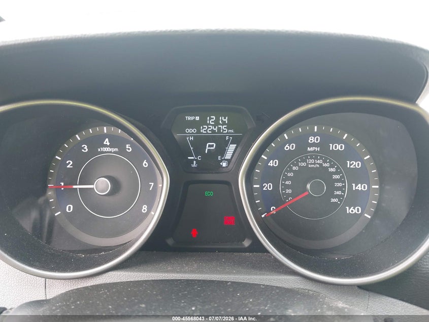 2013 HYUNDAI ELANTRA auction photo 7