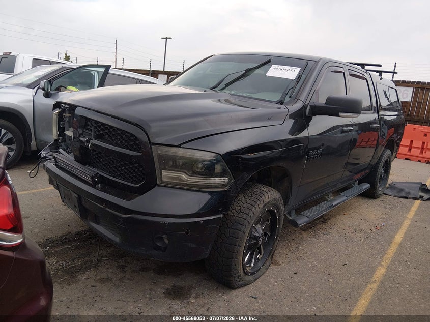 Vin: 1c6rr7ltxks569237, lot: 46066382, ram 1500 classic big horn  4x4 5'7 box 20192