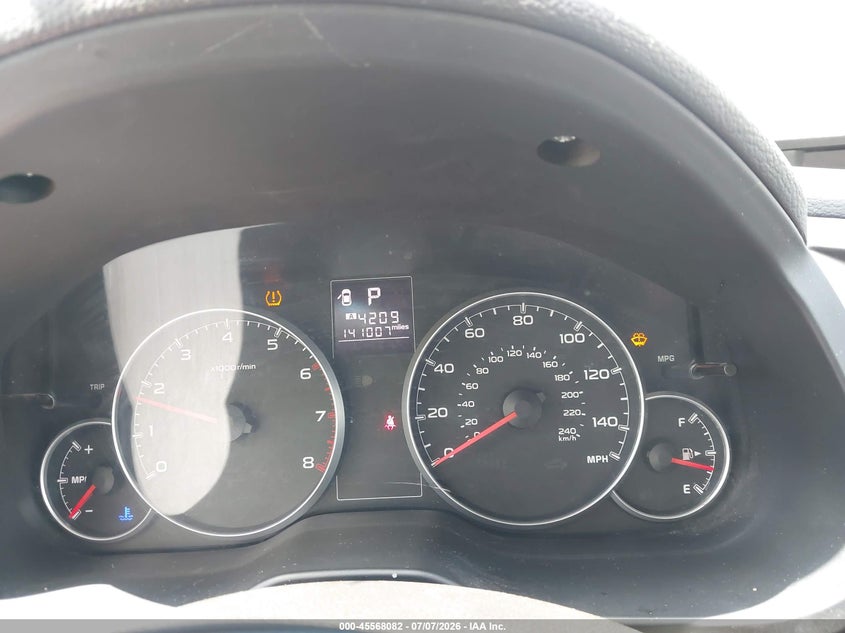 2014 SUBARU OUTBACK auction photo 7