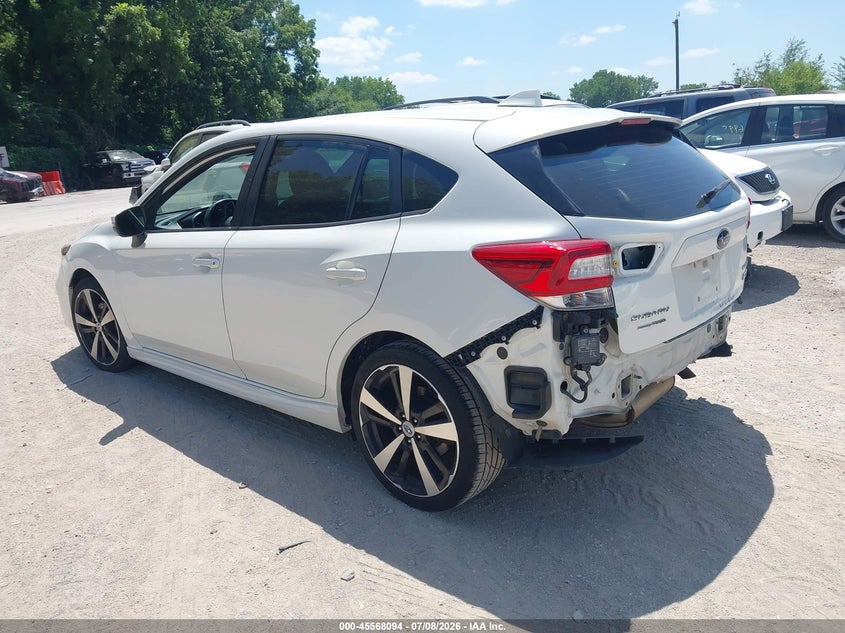Vin: 4s3gtal63h3703310, lot: 46066423, subaru impreza 2.0i sport 20173
