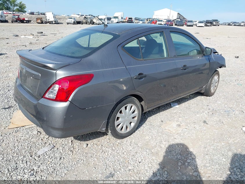 Vin: 3n1cn7ap7jl825205, lot: 46066426, nissan versa 1.6 s+ 20184