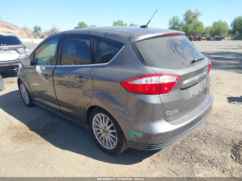 Vin: 1fadp5cu3el503185, lot: 46066441, ford c-max energi sel 20143