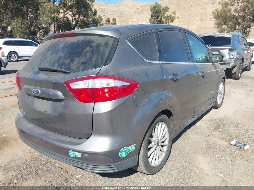 Vin: 1fadp5cu3el503185, lot: 46066441, ford c-max energi sel 20144