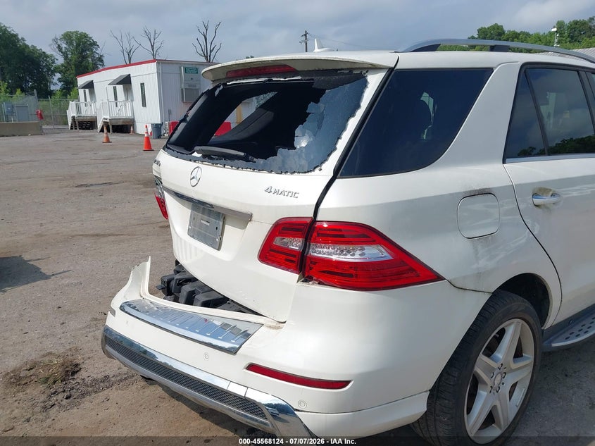 2014 Mercedes-Benz Ml 550 4Matic VIN: 4JGDA7DB0EA350051 Lot: 45568124