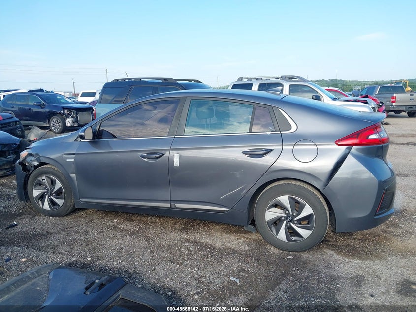 2019 Hyundai Ioniq Hybrid Sel VIN: KMHC75LC4KU117454 Lot: 45568142