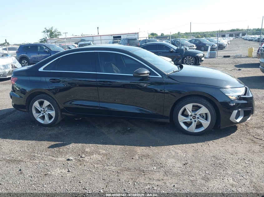 2022 Audi A3 Premium 40 Tfsi Front-Wheel Drive S Tronic VIN: WAUAUDGY4NA045372 Lot: 45568143