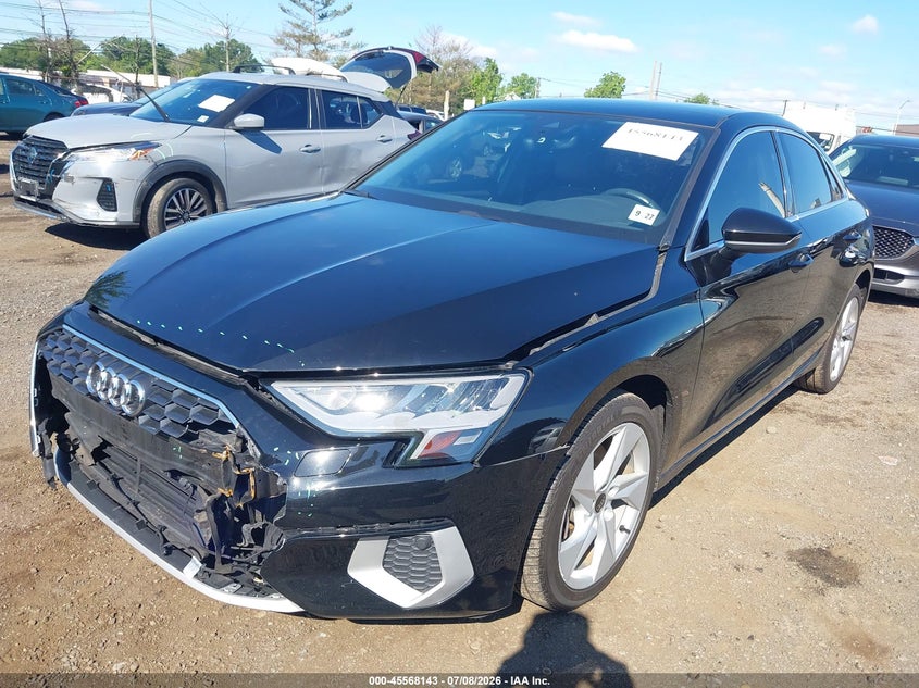 2022 Audi A3 Premium 40 Tfsi Front-Wheel Drive S Tronic VIN: WAUAUDGY4NA045372 Lot: 45568143