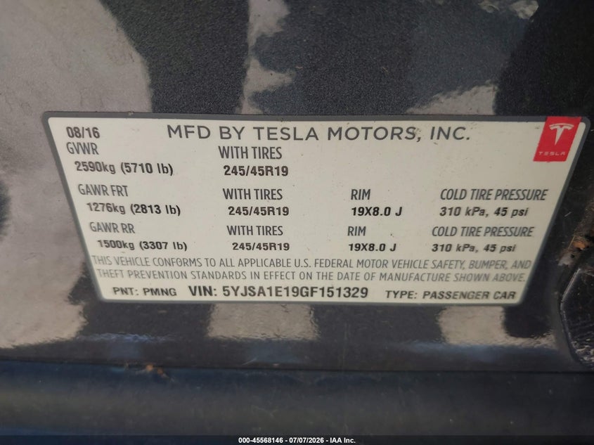 AtlanticExpress - Tesla Model S