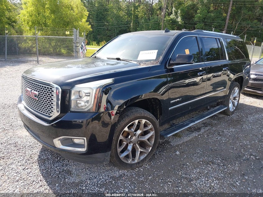 Vin: 1gks1jkj2fr293765, lot: 46066486, gmc yukon xl 1500 denali 20152