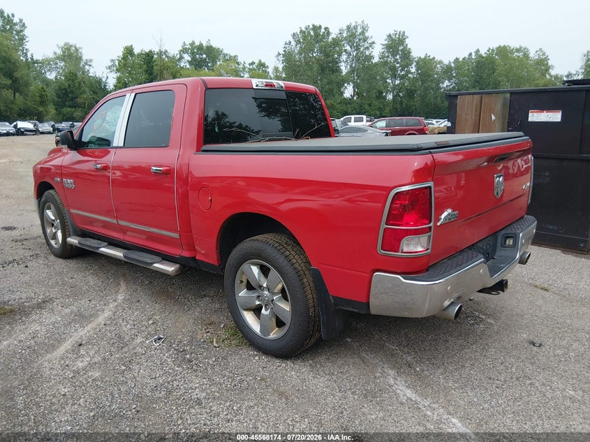 Vin: 3c6rr7lt5gg280040, lot: 46066503, ram 1500 big horn 20163