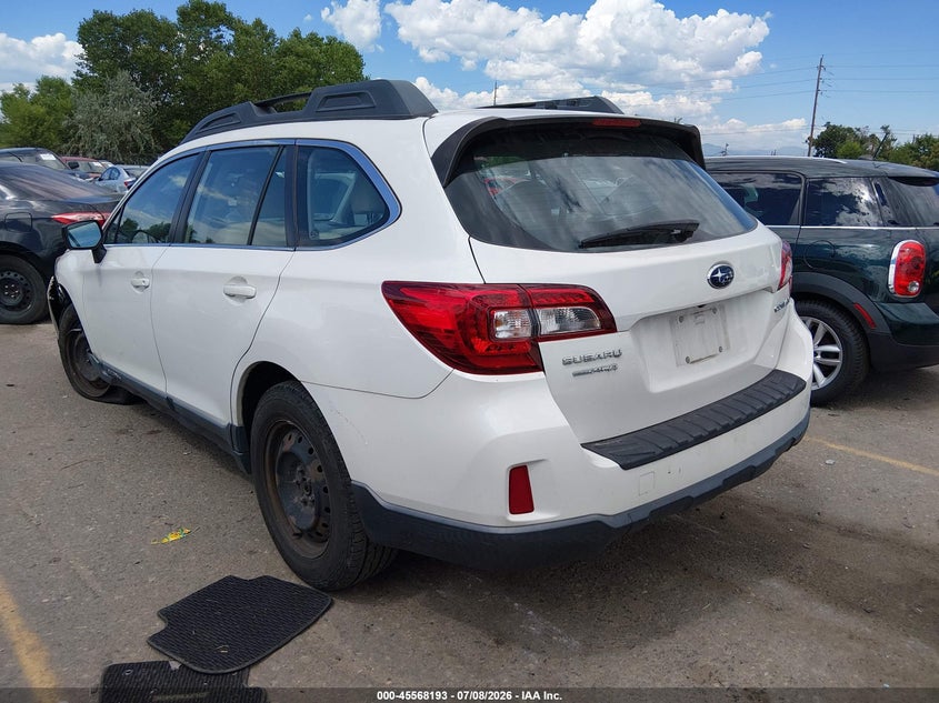 Vin: 4s4bsbac7f3234954, lot: 46066522, subaru outback 2.5i 20153