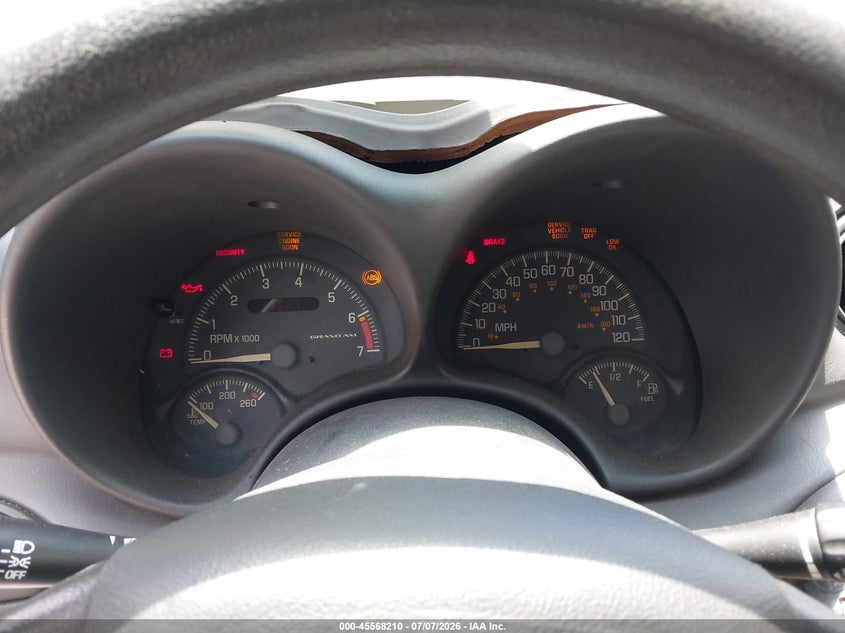 2000 Pontiac Grand Am Se1 VIN: 1G2NF12E6YM747887 Lot: 45568210