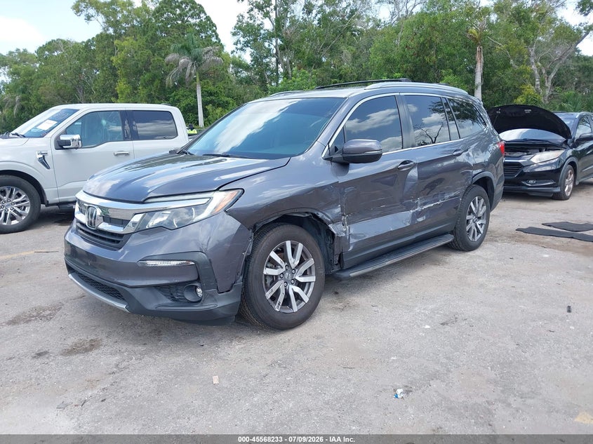Vin: 5fnyf6h52lb033477, lot: 46066562, honda pilot awd ex-l 20202