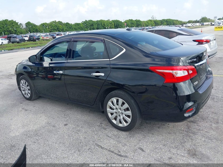 2017 NISSAN SENTRA auction photo 3