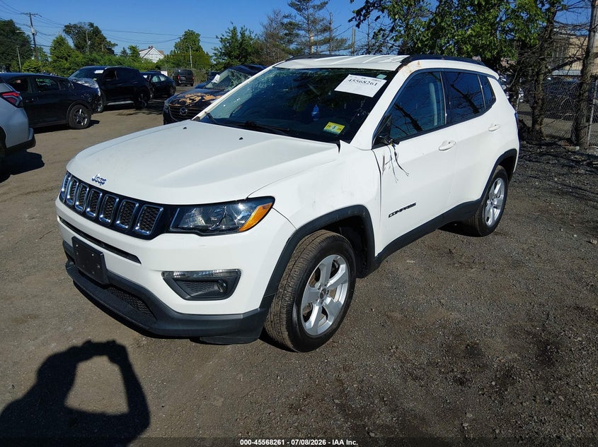 2021 Jeep Compass, Стихия, IAAI, VIN 3C4NJDBB9MT599000 — фото 2