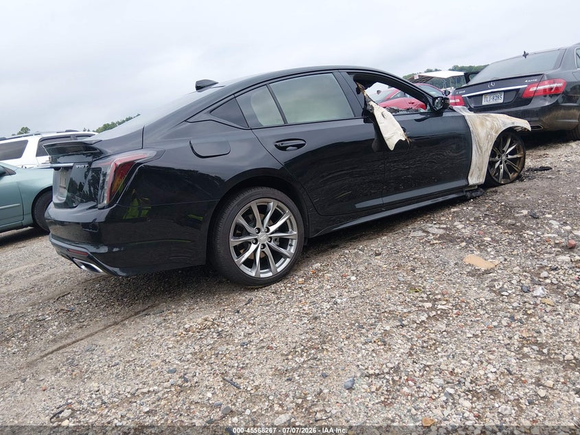 Vin: 1g6du5rk5r0105334, lot: 46066596, cadillac ct5 sport 20244