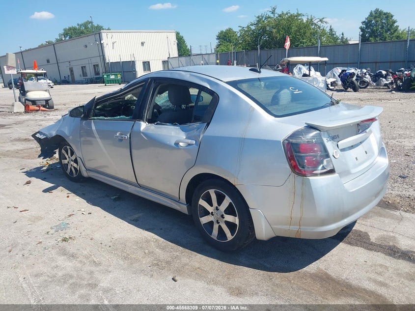 Vin: 3n1ab6ap3cl647211, lot: 46066638, nissan sentra 2.0 sr 20123