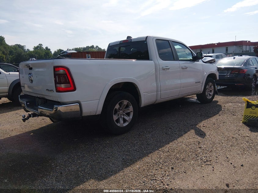 Vin: 1c6srfdt2ln227484, lot: 46066653, ram 1500 laramie  4x4 6'4 box 20204