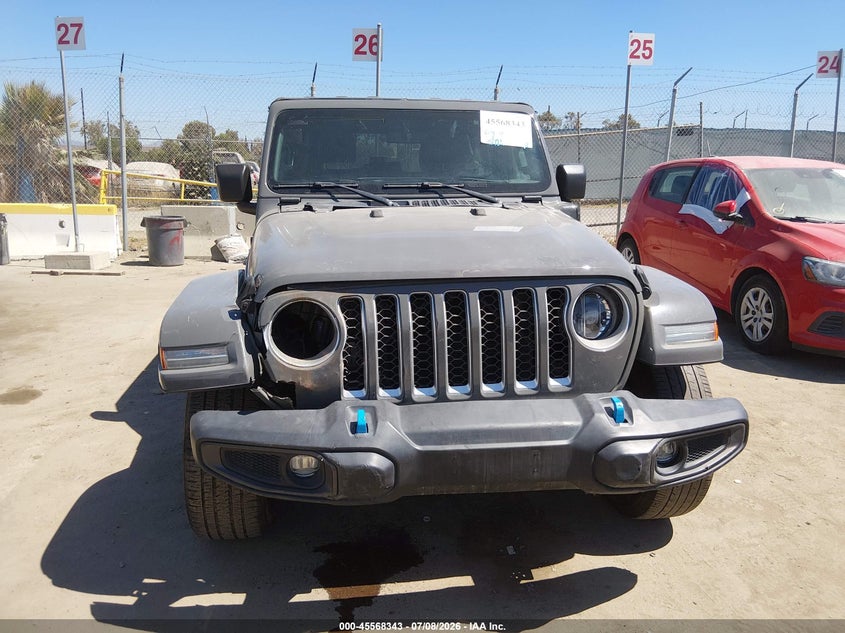 2022 Jeep Wrangler 4Xe Unlimited Sahara 4X4 VIN: 1C4JJXP60NW228363 Lot: 45568343