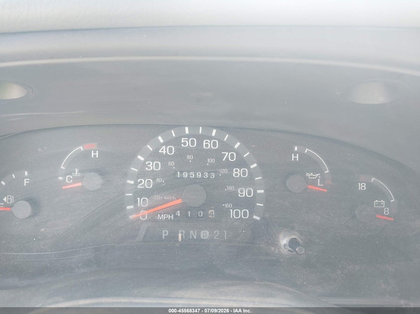 2003 FORD ECONOLINE VAN 5.4L V-8 255HP
