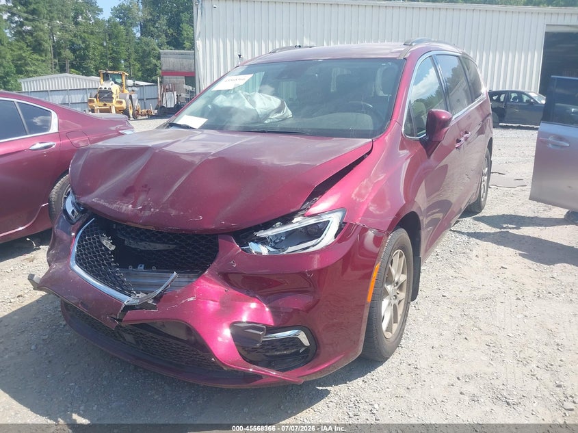 Vin: 2c4rc1fg1mr593212, lot: 46066695, chrysler pacifica touring 20212