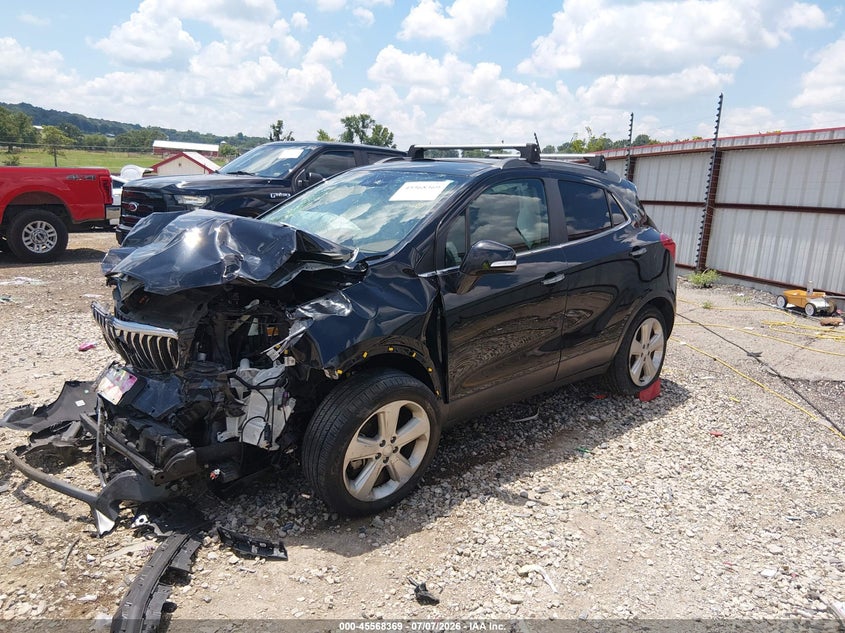 Vin: kl4cjhsb6fb076787, lot: 46066698, buick encore premium 20152