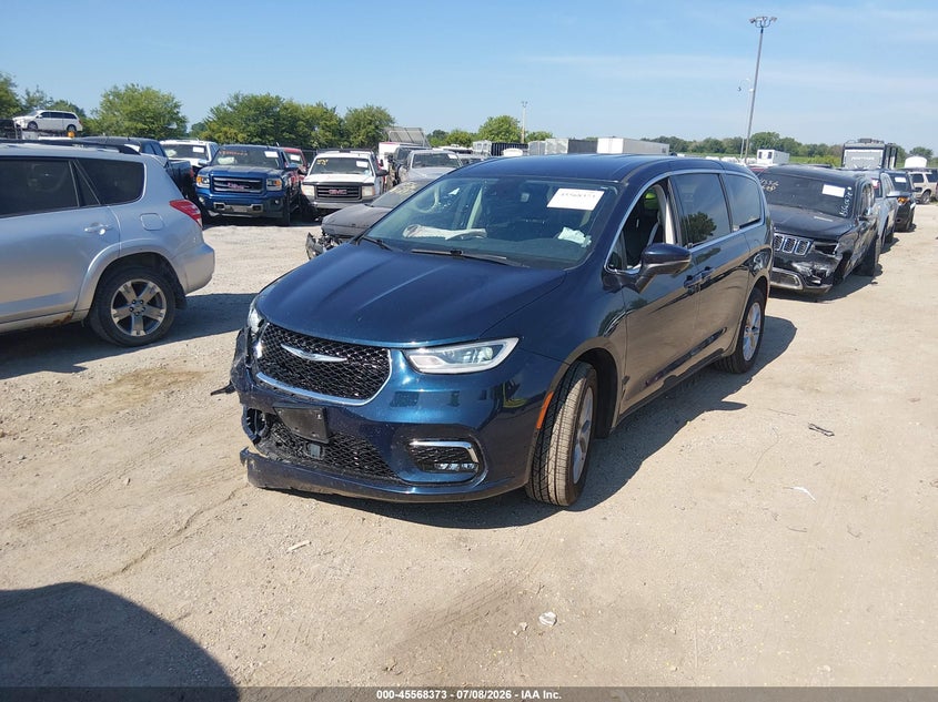 Vin: 2c4rc3bg6pr570613, lot: 46066702, chrysler pacifica touring l awd 20232