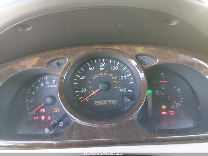 2003 TOYOTA HIGHLANDER SPORT UTILITY VEHICLE 3.0L V-6 DOHC, VVT, 220HP