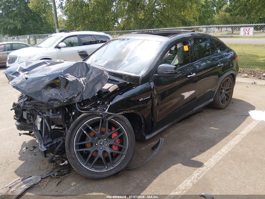 Vin: 4jged7fb4ga032218, lot: 46066767, mercedes-benz amg gle 63 coupe s 4matic 20162