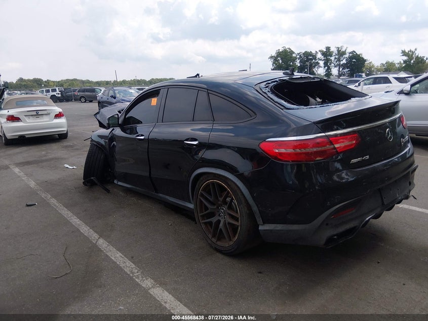 Vin: 4jged7fb4ga032218, lot: 46066767, mercedes-benz amg gle 63 coupe s 4matic 20163