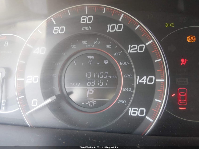 2015 HONDA ACCORD auction photo 7