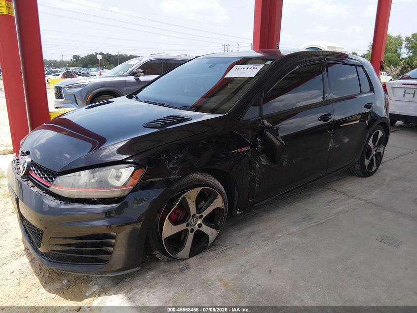 2015 Volkswagen Golf Gti 2.0T Autobahn 4-Door VIN: 3VW4T7AU8FM002665 Lot: 45568456
