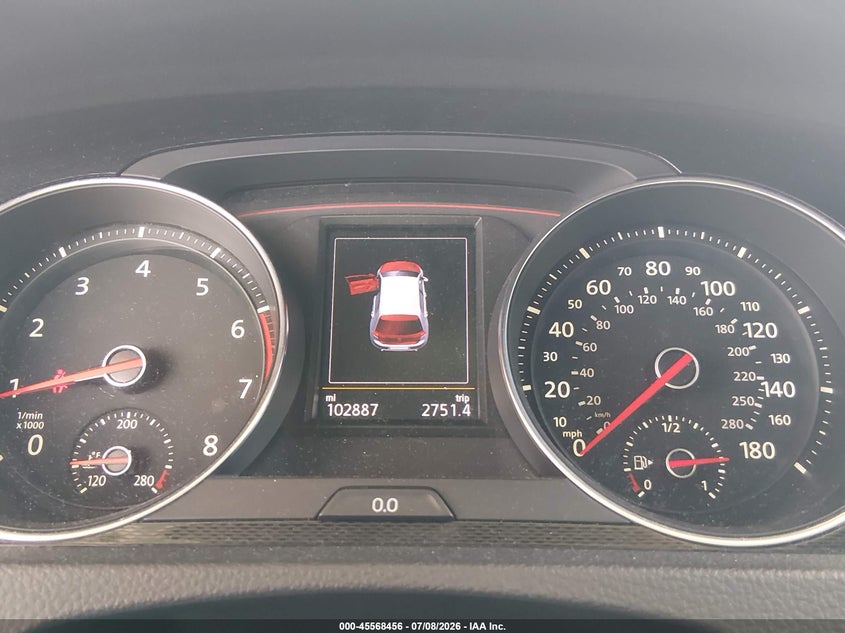 2015 Volkswagen Golf Gti 2.0T Autobahn 4-Door VIN: 3VW4T7AU8FM002665 Lot: 45568456