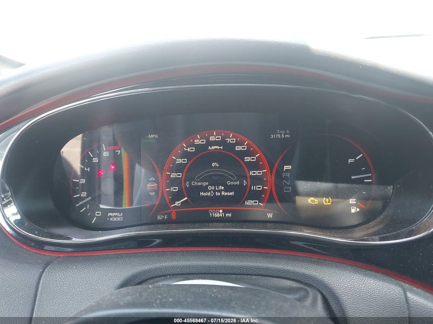 2015 DODGE DART auction photo 7