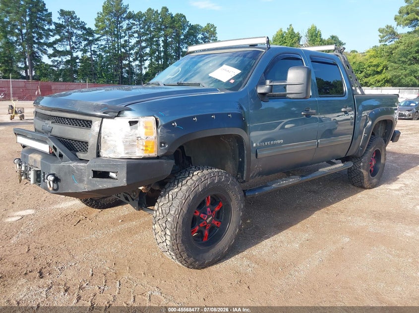 2009 Chevrolet Silverado, Front End, IAAI, VIN 3GCEK23M79G178748 — photo 2