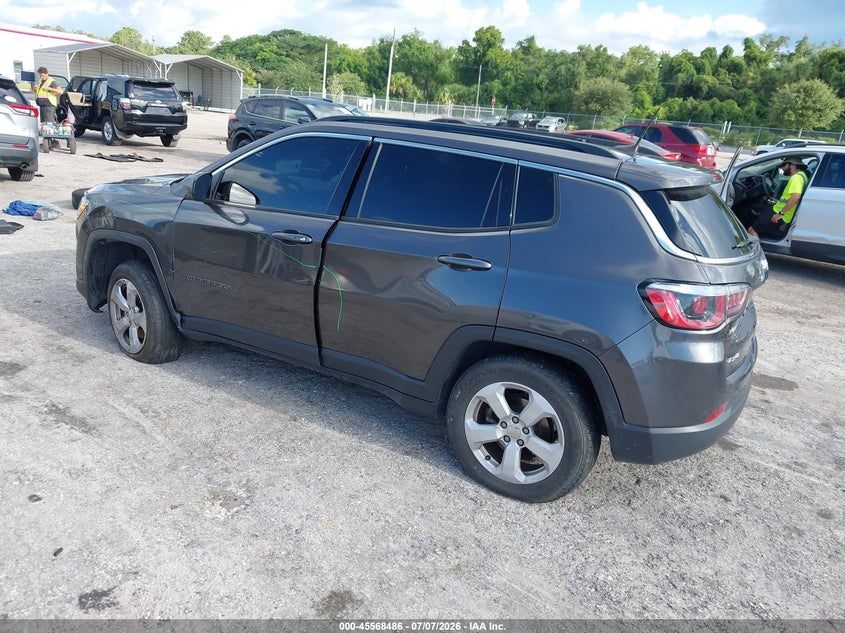 Vin: 3c4njdbbxkt678852, lot: 46066815, jeep compass latitude 4x4 20193