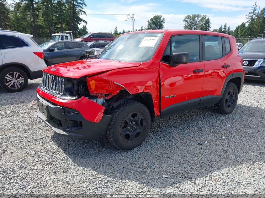 2017 JEEP RENEGADE auction photo 2