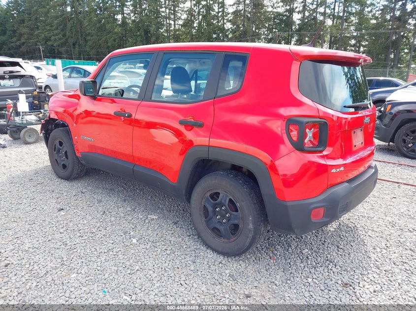 2017 JEEP RENEGADE auction photo 3