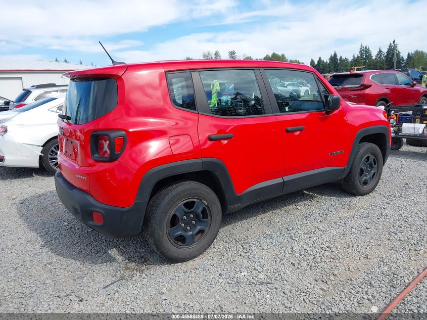 2017 JEEP RENEGADE auction photo 4