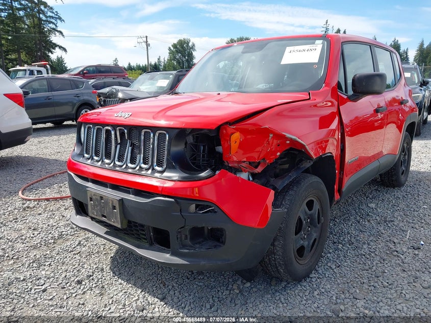 2017 JEEP RENEGADE auction photo 6